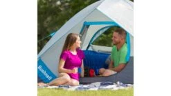 Bushnell 4 Person FRP Dome Tent 18 Bushnell 4 Person FRP Dome Tent -Sea Mountai Shop opplanet bushnell 4 person frp dome tent blue gray dark gray 50005 usage 1