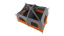 Core Equipment 10 Person Straight Wall Cabin Tent 11 Core Equipment 10 Person Straight Wall Cabin Tent -Sea Mountai Shop opplanet core equipment 10 person straight wall cabin tent orange gray 14 x 10 ft 40034 av 2