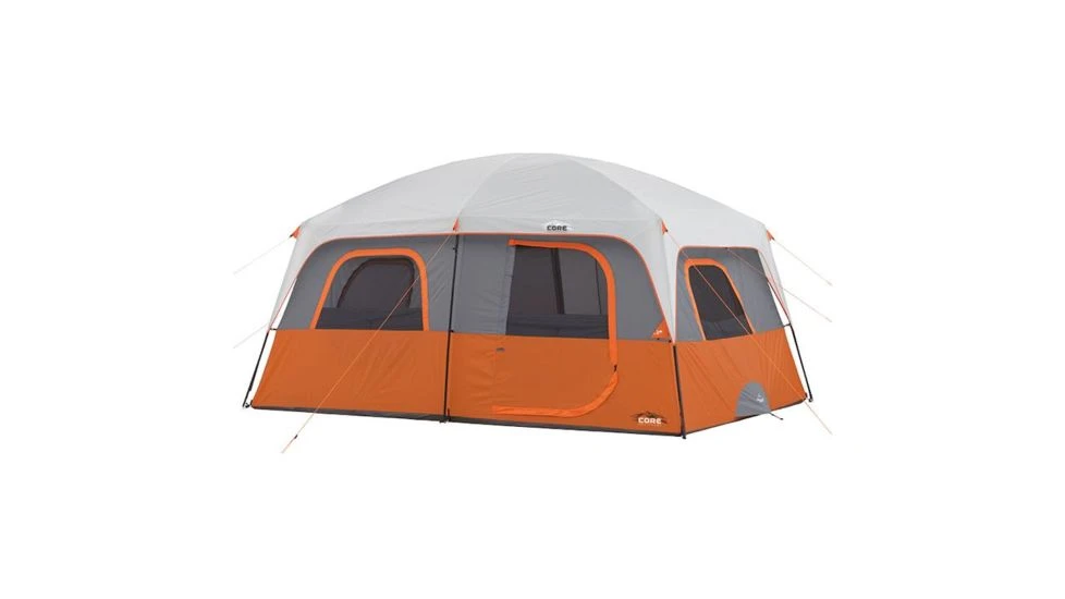 Core Equipment 10 Person Straight Wall Cabin Tent 3 Core Equipment 10 Person Straight Wall Cabin Tent
