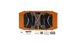 Core Equipment 11 Person Extended Dome Tent 19 Core Equipment 11 Person Extended Dome Tent -Sea Mountai Shop opplanet core equipment 11 person extended dome tent orange gray 18 x 9 ft 40081 av 8