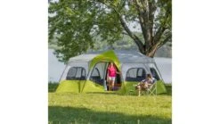 Core Equipment 12 Person Instant Cabin Tent -Sea Mountai Shop opplanet core equipment 12 person instant cabin tent green gray 18 x 10 ft 40027 usage 4