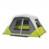 Core Equipment 6 Person Instant Cabin Tent With Awning -Sea Mountai Shop opplanet core equipment 6 person instant cabin tent with awning green gray 11 x 9 ft 40059 main