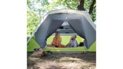 Core Equipment 6 Person Instant Cabin Tent With Awning -Sea Mountai Shop opplanet core equipment 6 person instant cabin tent with awning green gray 11 x 9 ft 40059 usage 1