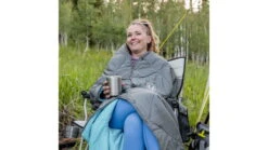 Core Equipment Wearable Camp Blanket -Sea Mountai Shop opplanet core equipment wearable camp blanket grey 40211 av 4