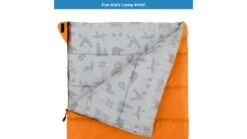 Core Equipment Youth Camp Sleeping Bag 15 Core Equipment Youth Camp Sleeping Bag -Sea Mountai Shop opplanet core equipment youth camp sleeping bag orange 40112 av 3