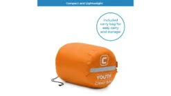 Core Equipment Youth Camp Sleeping Bag 17 Core Equipment Youth Camp Sleeping Bag -Sea Mountai Shop opplanet core equipment youth camp sleeping bag orange 40112 av 5