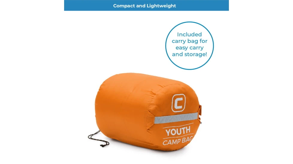Core Equipment Youth Camp Sleeping Bag 10 Core Equipment Youth Camp Sleeping Bag - Image 8