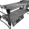 Disc-O-Bed Kid-O-Bunk Sleeping Cots With Organizers 1 Disc-O-Bed Kid-O-Bunk Sleeping Cots With Organizers -Sea Mountai Shop opplanet disc o bed kid o bunk sleeping cots w 2 side organizers gray 30205bo main