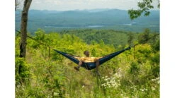 ENO Eagle's Nest Outfitters TechNest Hammock 39 ENO Eagle's Nest Outfitters TechNest Hammock -Sea Mountai Shop opplanet eno technest hammock midnight blue tn0061 usage 2