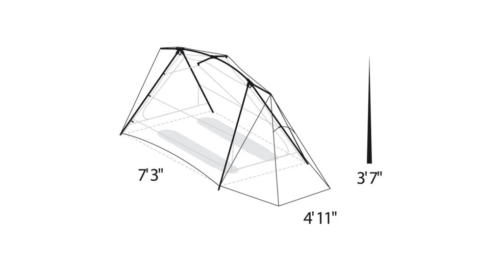 Eureka Timberline SQ 2XT 2-Person Tent 4 Eureka Timberline SQ 2XT 2-Person Tent - Image 2