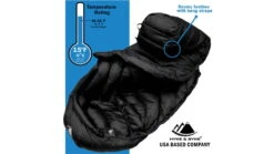 Hyke & Byke Quandary Ultralight Down Sleeping Bag, 650FP, 15F Degrees 12 Hyke & Byke Quandary Ultralight Down Sleeping Bag, 650FP, 15F Degrees -Sea Mountai Shop opplanet hyke byke quandary ultralight down sleeping bag 650fp 15f degrees 8231938694 av 5