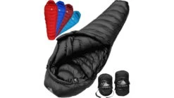 Hyke & Byke Quandary Ultralight Down Sleeping Bag, 650FP, 15F Degrees