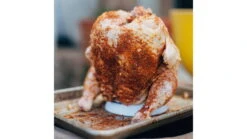 Kamado Joe Ceramic Chicken Stand -Sea Mountai Shop opplanet kamado joe chicken cooking stand ceramic white small kj cs av 2