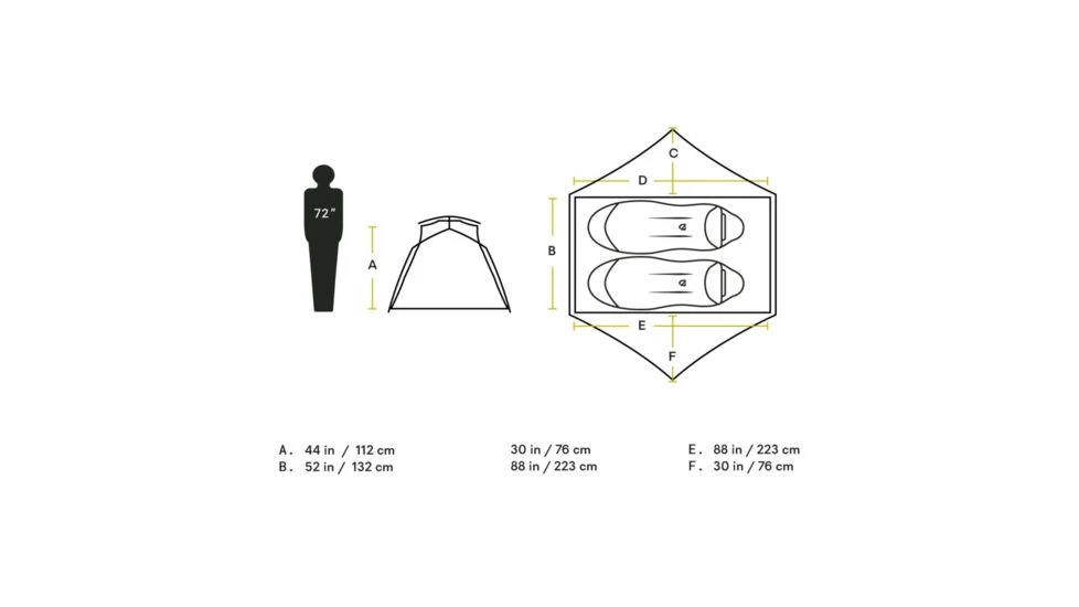 NEMO Equipment Aurora Tent And Footprint - 2 Person 12 NEMO Equipment Aurora Tent And Footprint - 2 Person - Image 10