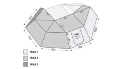 Overland Vehicle Systems Nomadic Awning 270 Side Wall 3