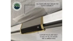 Overland Vehicle Systems Nomadic Awning 270 Degree Awning And Wall 1, 2, 3 W/Mounting Brackets 38 Overland Vehicle Systems Nomadic Awning 270 Degree Awning And Wall 1, 2, 3 W/Mounting Brackets -Sea Mountai Shop opplanet overland vehicle systems nomadic awning 270 degree and wall 1 2 3 w mounting brackets passenger side dark gray 19549907 av 8