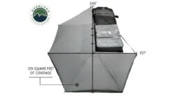 Overland Vehicle Systems Nomadic Awning 270 Degree Awning And Wall 1, 2, 3 W/Mounting Brackets 26 Overland Vehicle Systems Nomadic Awning 270 Degree Awning And Wall 1, 2, 3 W/Mounting Brackets -Sea Mountai Shop opplanet overland vehicle systems nomadic awning 270 degree awning and wall 1 2 3 w mounting brackets driverside dark gray 19539907 av 2