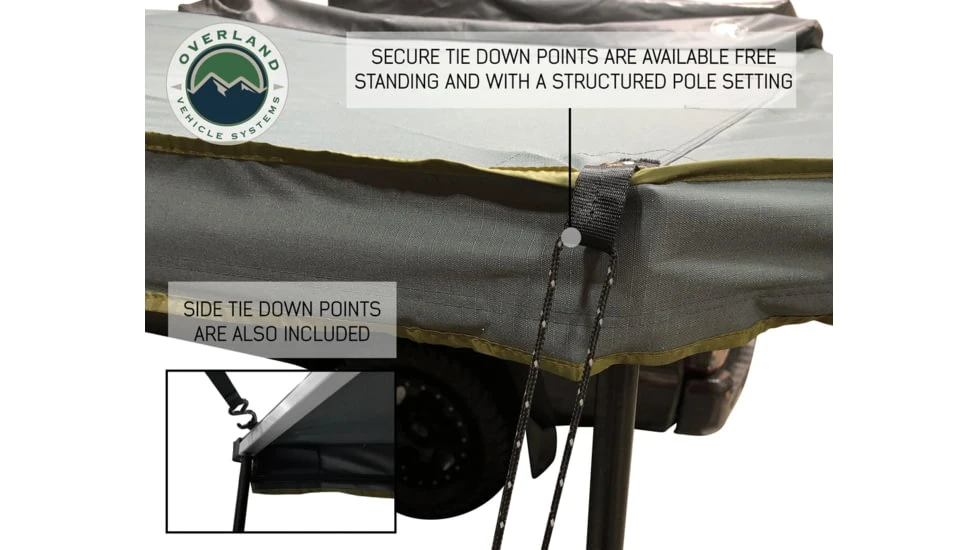 Overland Vehicle Systems Nomadic Awning 270 Degree Awning And Wall 1, 2, 3 W/Mounting Brackets 22 Overland Vehicle Systems Nomadic Awning 270 Degree Awning And Wall 1, 2, 3 W/Mounting Brackets - Image 20
