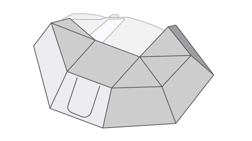 Overland Vehicle Systems Nomadic Awning 270 Side Wall 3 4 Overland Vehicle Systems Nomadic Awning 270 Side Wall 3 - Image 2