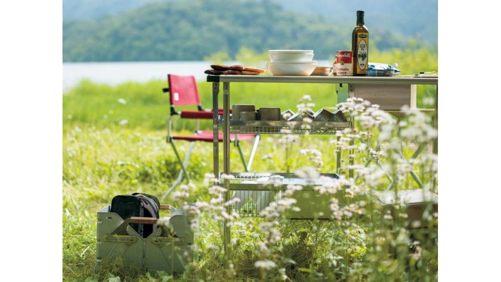 Snow Peak IGT Hanging Rack, 2 Shelf Set 6 Snow Peak IGT Hanging Rack, 2 Shelf Set - Image 4