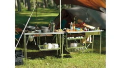 Snow Peak IGT Hanging Rack, 2 Shelf Set 12 Snow Peak IGT Hanging Rack, 2 Shelf Set -Sea Mountai Shop opplanet snow peak igt hanging rack 2 shelf set steel ck 220 av 4