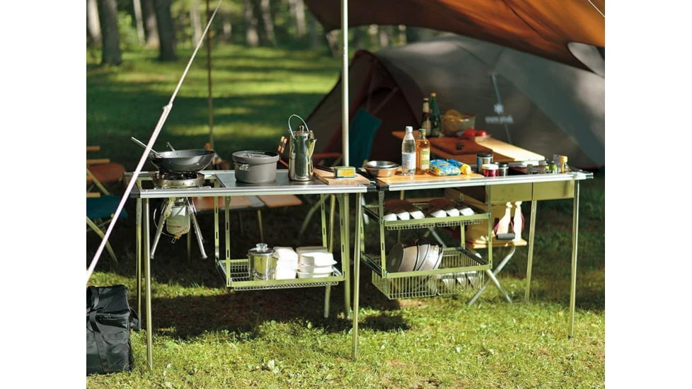 Snow Peak IGT Hanging Rack, 2 Shelf Set 7 Snow Peak IGT Hanging Rack, 2 Shelf Set - Image 5