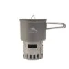 TOAKS Titanium Cook System -Sea Mountai Shop opplanet toaks titanium cook system with 900ml pot siphon alcohol stove 4 pieces assembled pot stand grey cs 04 main