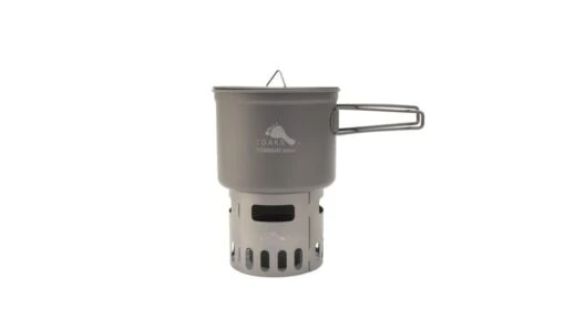 TOAKS Titanium Cook System -Sea Mountai Shop opplanet toaks titanium cook system with 900ml pot siphon alcohol stove 4 pieces assembled pot stand grey cs 04 main